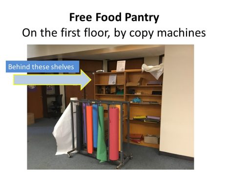 Photo of East's food pantry